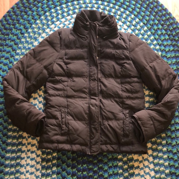 Abercrombie & Fitch Jackets & Blazers - Abercrombie & Fitch Brown Down Feather Coat Warm